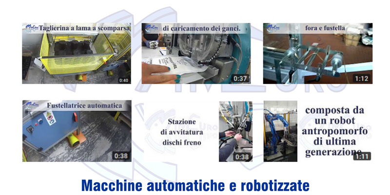 Macchine automatiche e robotizzate