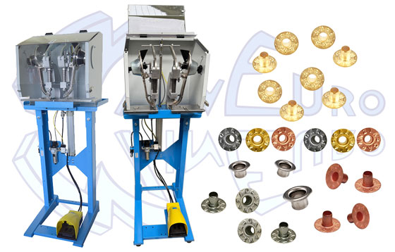 Sigillatrice doppia pneumatica per sigilli tipo EmmeEmme25-P