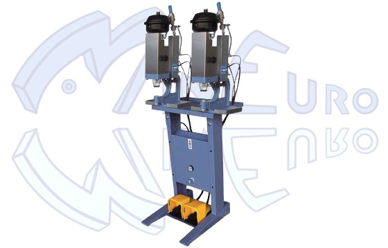 Pressetta pneumatica MGS/D-DC a due teste